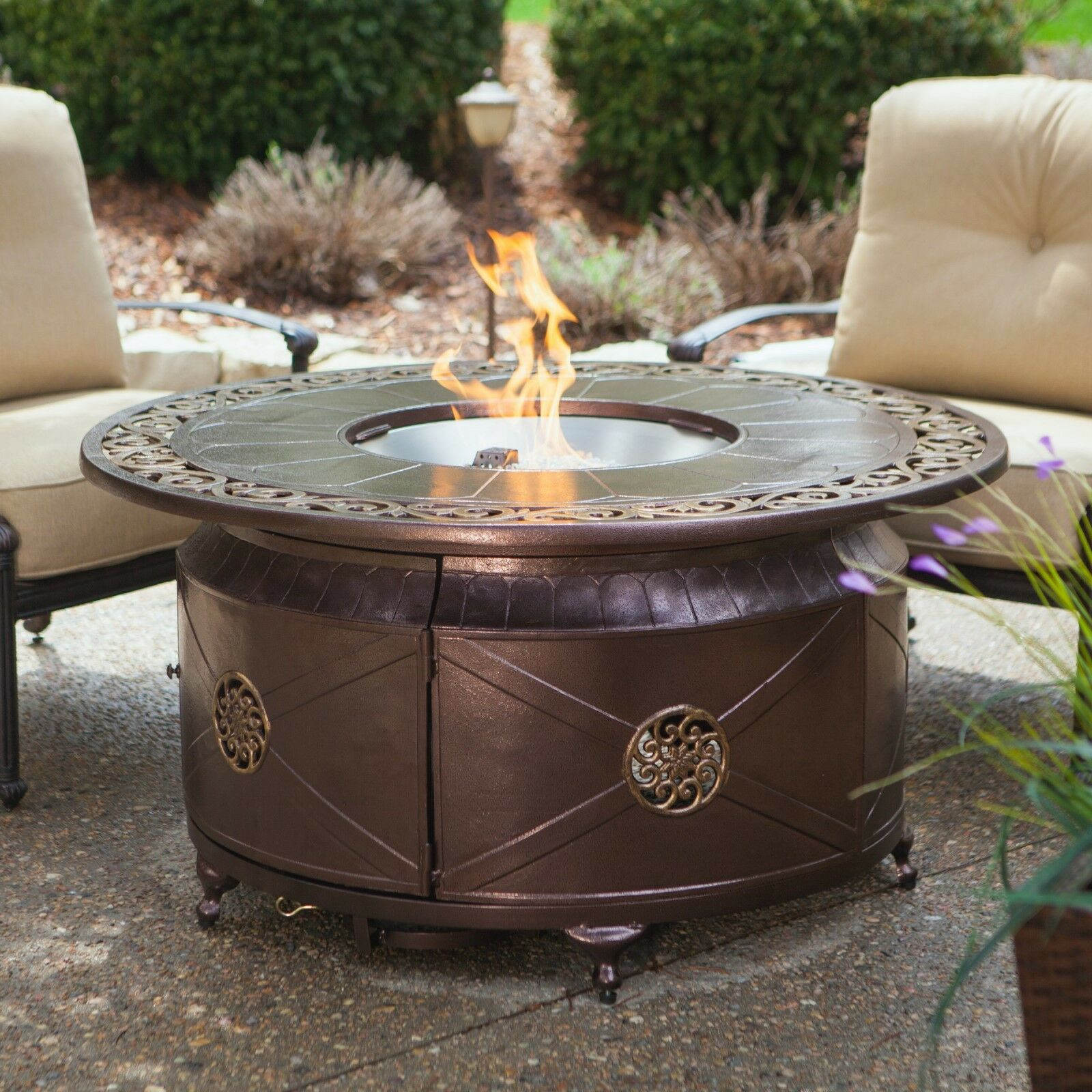 Patio Fire Pit Propane
 Fire Pit Table Burner Patio Deck Outdoor Fireplace Propane