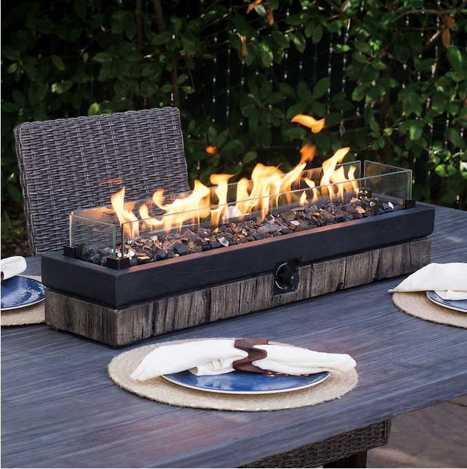 Patio Fire Pit Propane
 Outdoor Tabletop Gas Fire Pit Patio Table Top Propane