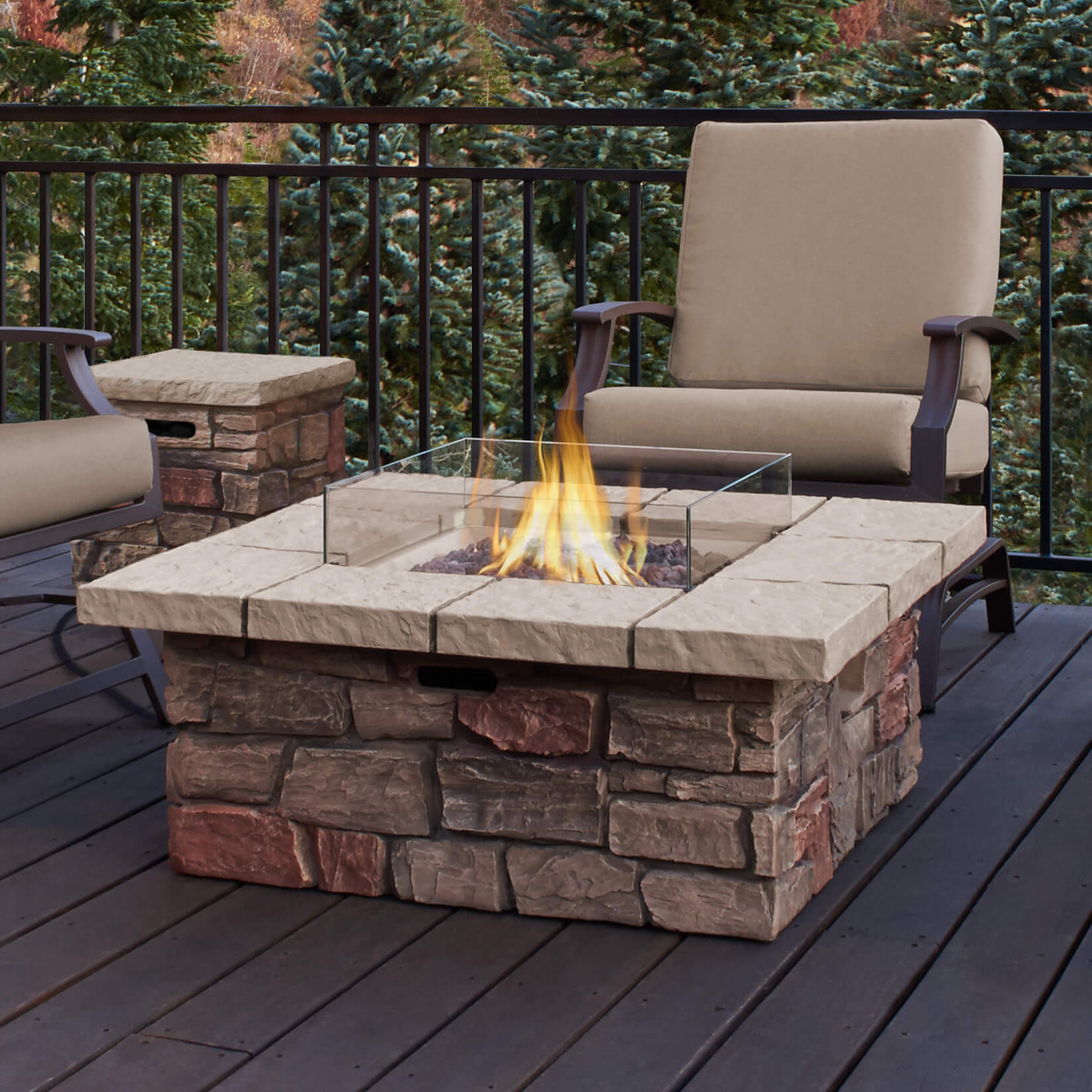 Patio Fire Pit Propane
 Top 15 Types of Propane Patio Fire Pits with Table Buying
