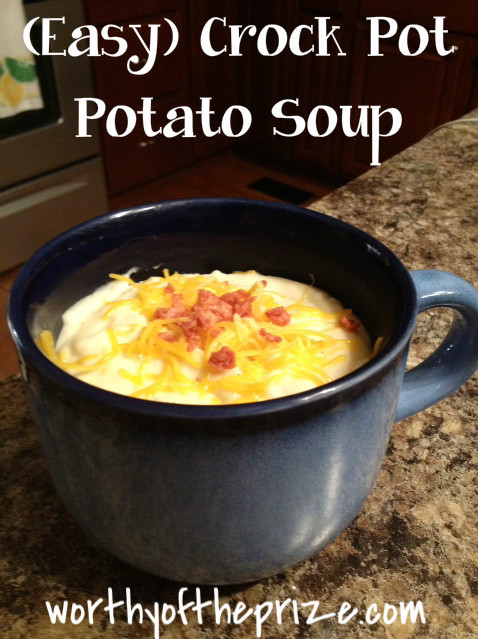 Paula Deen Hash Brown Potato Soup
 worthyoftheprize Paula Deen Easy Crock Pot Potato Soup