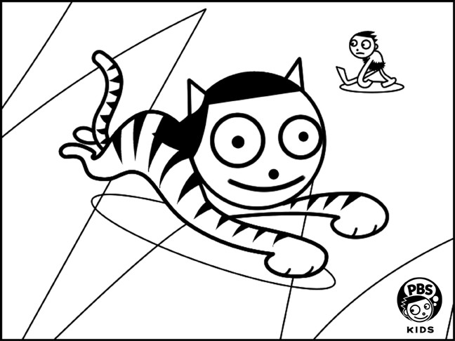Pbskids.Org Coloring Pages
 Rocky Mountain PBS Kids Club Coloring Pages
