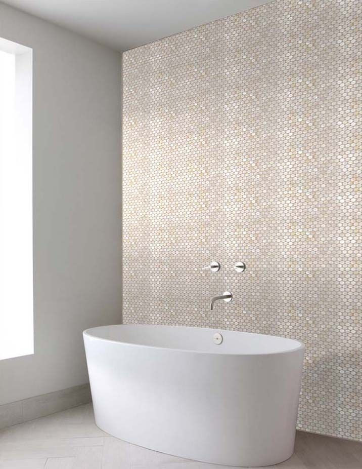 Penny Round Tile Bathroom Floor
 40 Gallery of Stunning Penny Round Tiles & Penny Hex