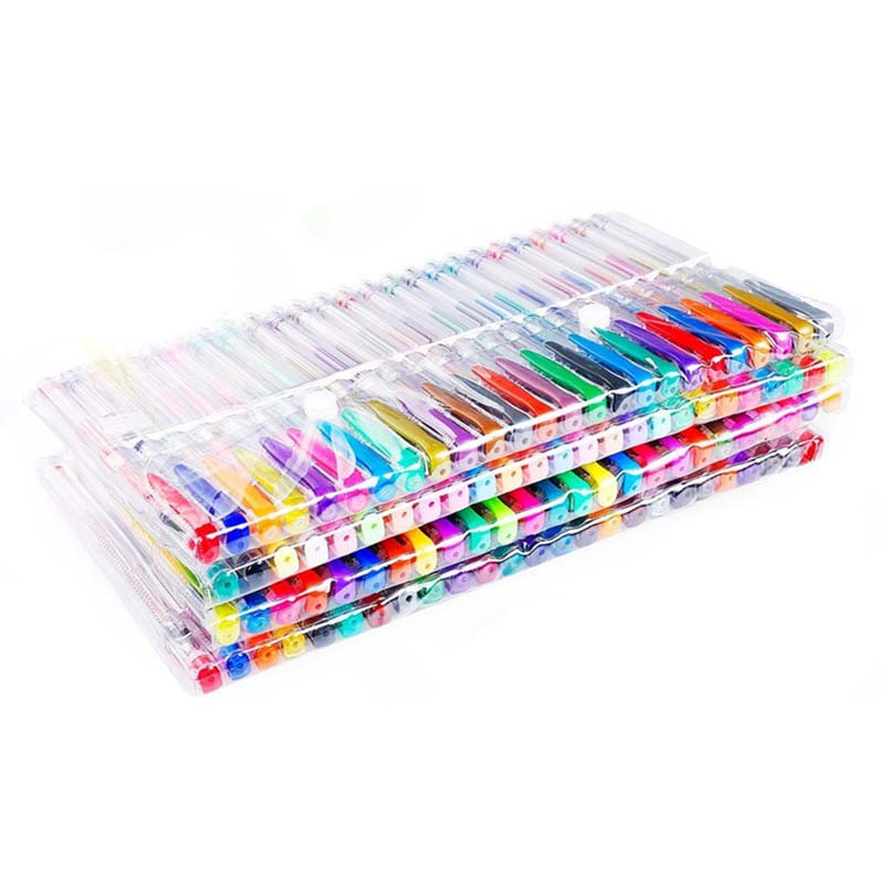 Pens For Adult Coloring Books
 Aliexpress Buy 100 Gel Pens Coloring Pens Set for