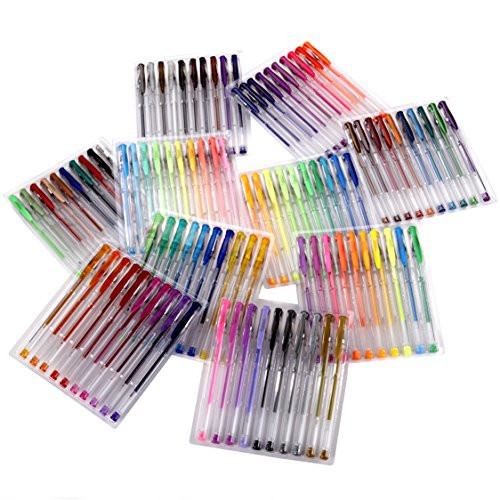 Pens For Adult Coloring Books
 Best Gel Pens for Adult Coloring Books Dark Edition Set