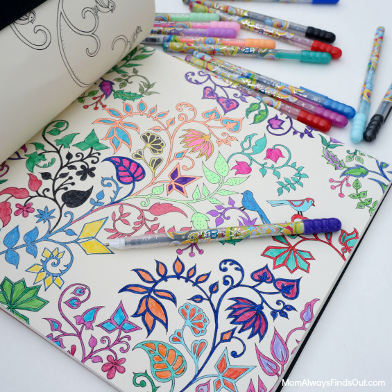 Pens For Adult Coloring Books
 How To Relax with Gel Pens and Adult Coloring Books