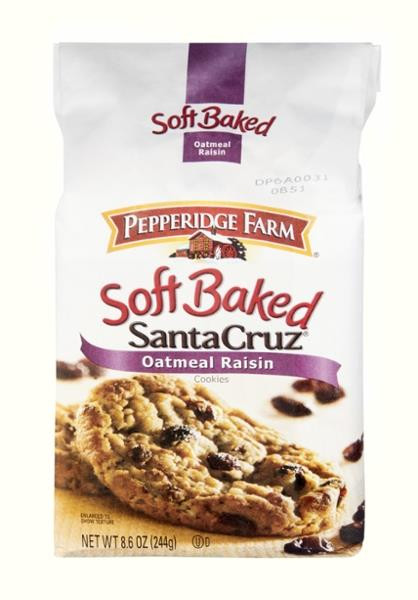 Pepperidge Farm Sugar Cookies
 Pepperidge Farm Soft Baked Santa Cruz Oatmeal Raisin