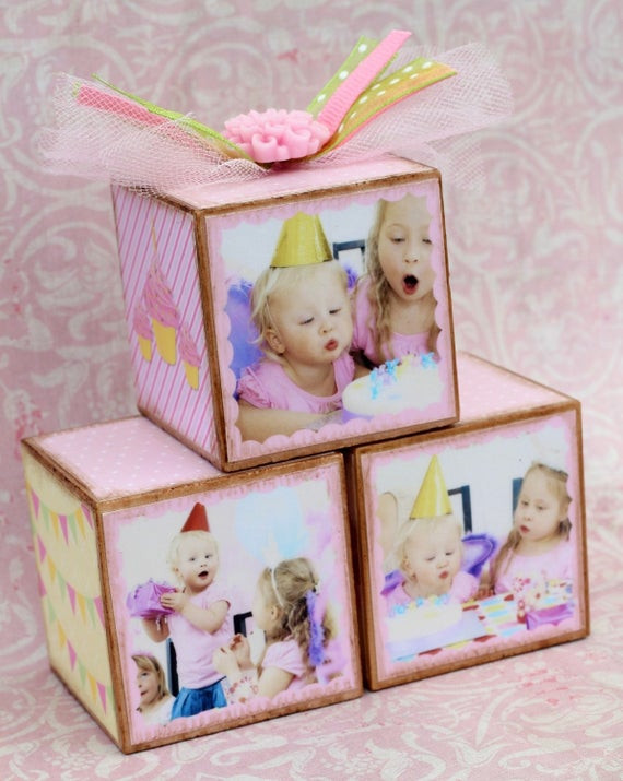 Personalized First Birthday Gifts
 Items similar to Personalized Vintage Pink First Birthday