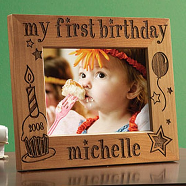 Personalized First Birthday Gifts
 My First Birthday Frames