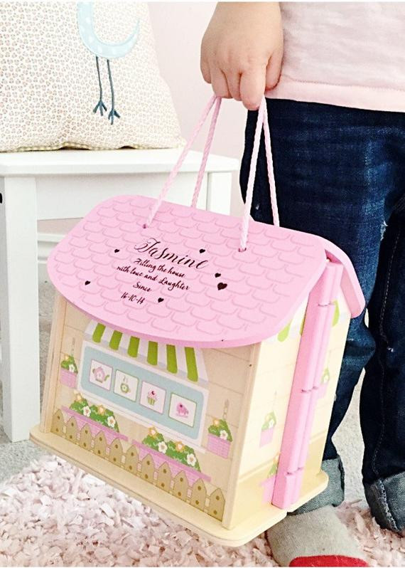 Personalized First Birthday Gifts
 Girls first birthday t personalised dolls house 1st