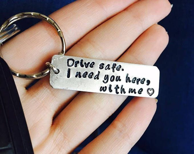 Personalized Gift Ideas For Boyfriend
 Personalized Keychain Stamped Engraved Name Keychain Gift