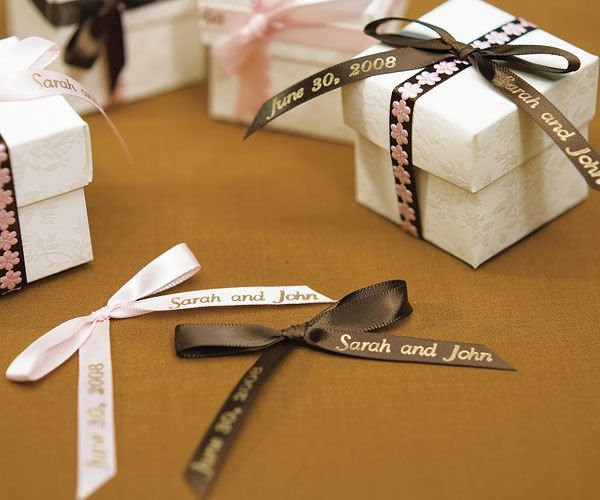 Personalized Ribbon For Wedding Favors
 Personalized Ribbon For Bows 4 Sizes 31 Colors