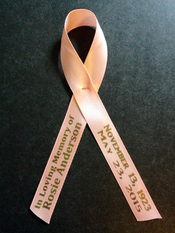Personalized Ribbon For Wedding Favors
 Personalized 5 8 ribbon pinned wedding favors baptism