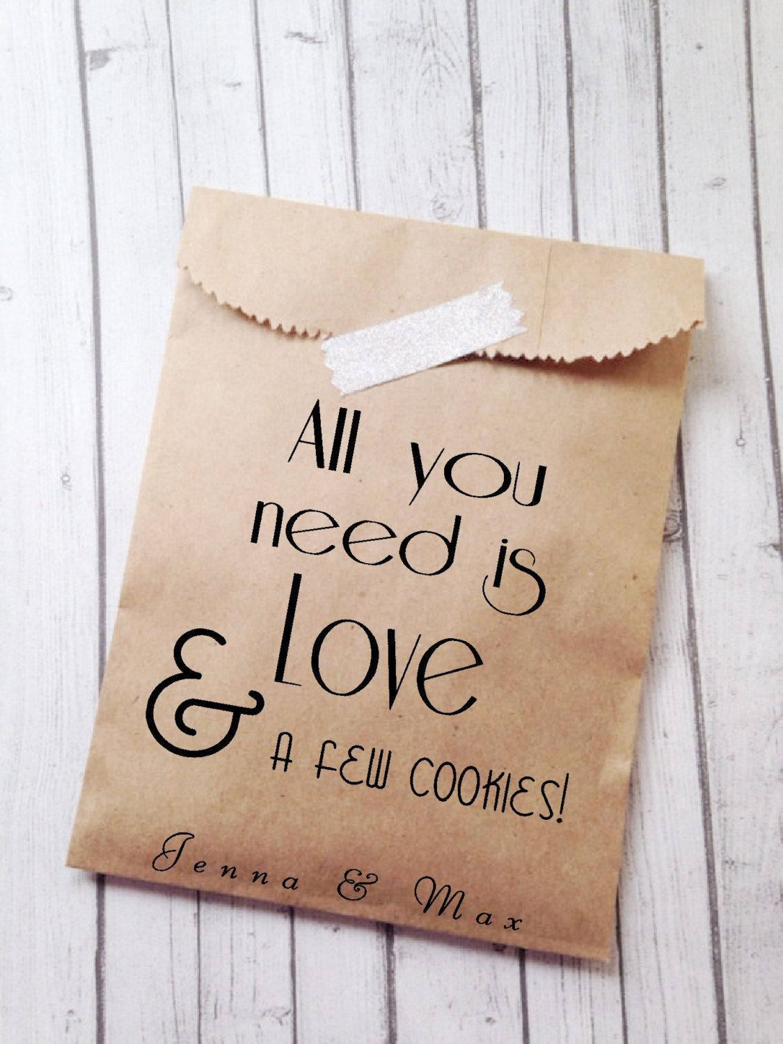 Personalized Wedding Favor Bags
 Wedding Favor Bags Candy Buffet Bags Candy Bar Bag
