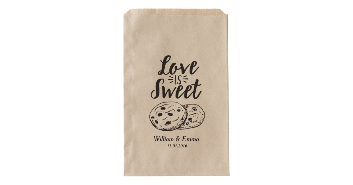 Personalized Wedding Favor Bags
 Personalized Wedding Favor Bags Cookies