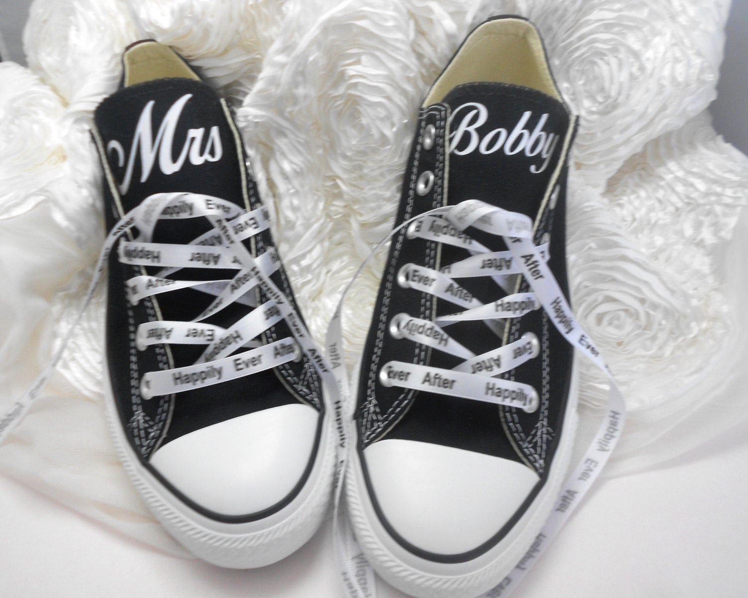 Personalized Wedding Shoes
 Custom Wedding Converse Personalized Mrs by