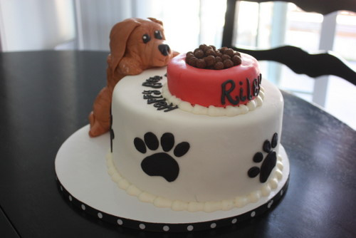 Pet Birthday Cakes
 Christie s Cakes Puppy Birthday Cake