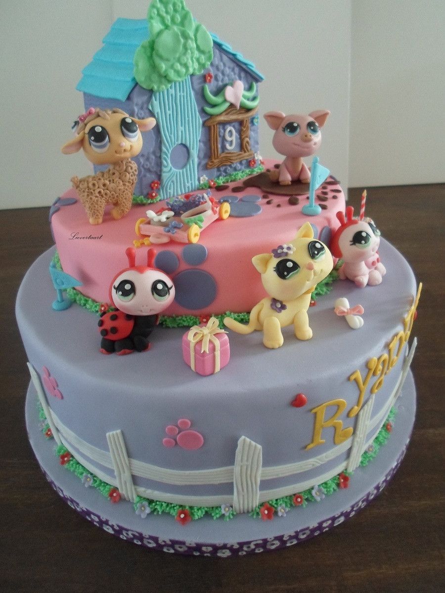 Pet Birthday Cakes
 Littlest Pet Shop Cake CakeCentral