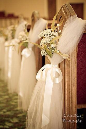 Pew Decorations For Church Wedding
 Getting the WOW factor at your Wedding Design Ideas for