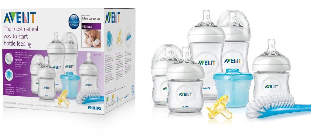 Philips Avent Natural Baby Bottle Newborn Starter Gift Set
 Philips Avent Natural Newborn Baby Bottle Starter Set ly