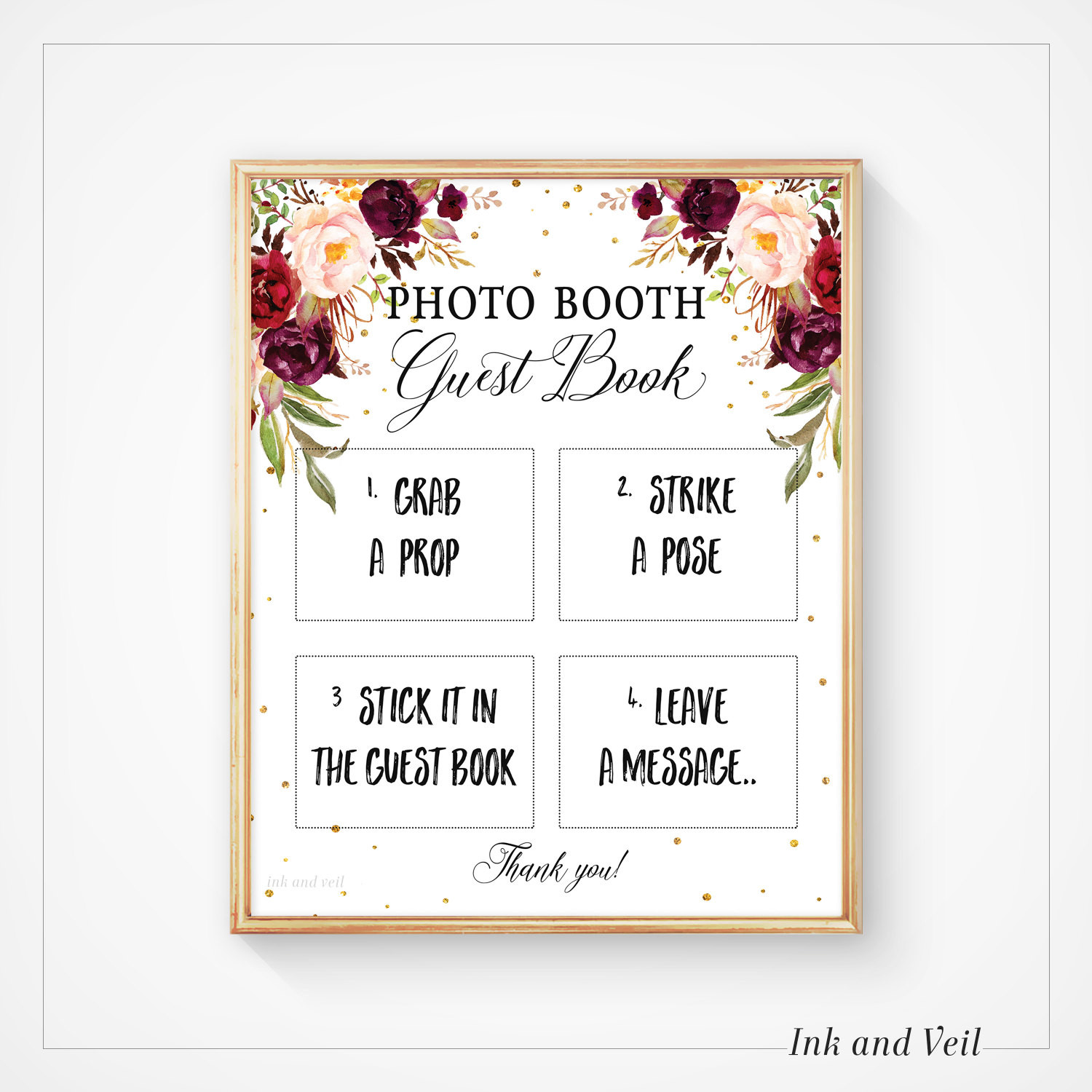 Photo Booth Guest Book Wedding
 Wedding booth Sign Guest book booth Guestbook