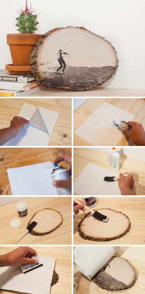 Photos On Wood DIY
 12 DIY Ideas to Transfer s to Wood Pretty Designs