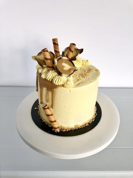 Pictures Of Birthday Cakes
 Sassy Coffee and Walnut Birthday Cake – Anges de Sucre