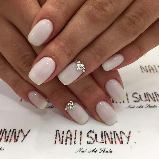Pictures Of Nails For Wedding
 23 Pretty Wedding Nail Ideas for Brides to Be