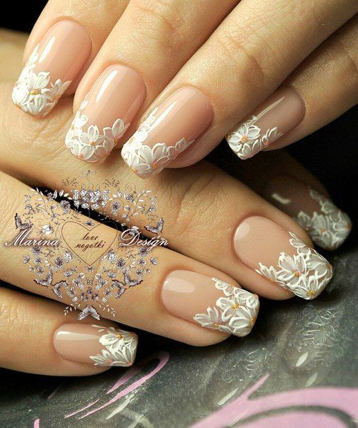 Pictures Of Nails For Wedding
 30 Elegant Wedding Nail Designs