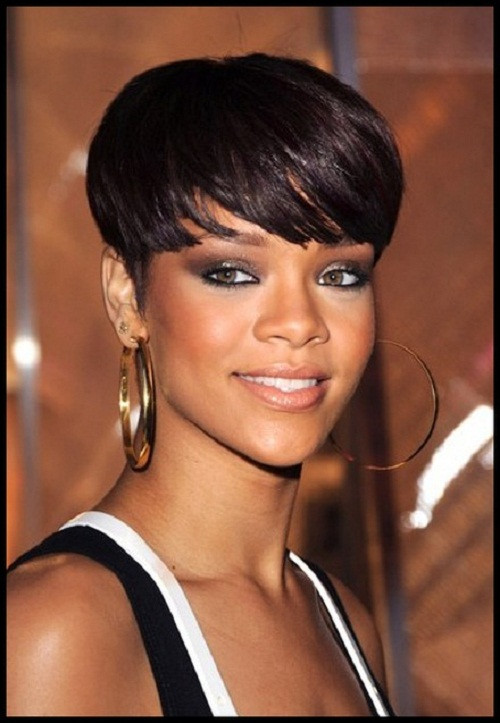 Pictures Of Short Black Hairstyles
 Fashion Review Short Haircut for Black Women 2012