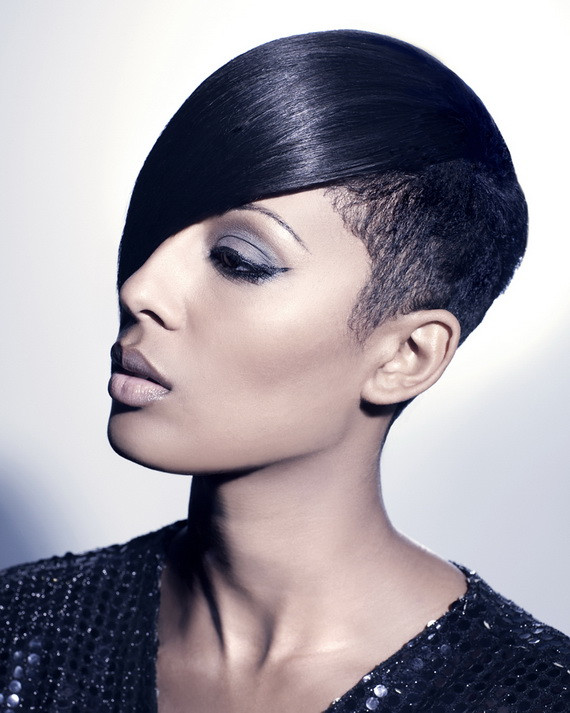 Pictures Of Short Black Hairstyles
 Hairstyles with bangs african american 2014 Black women