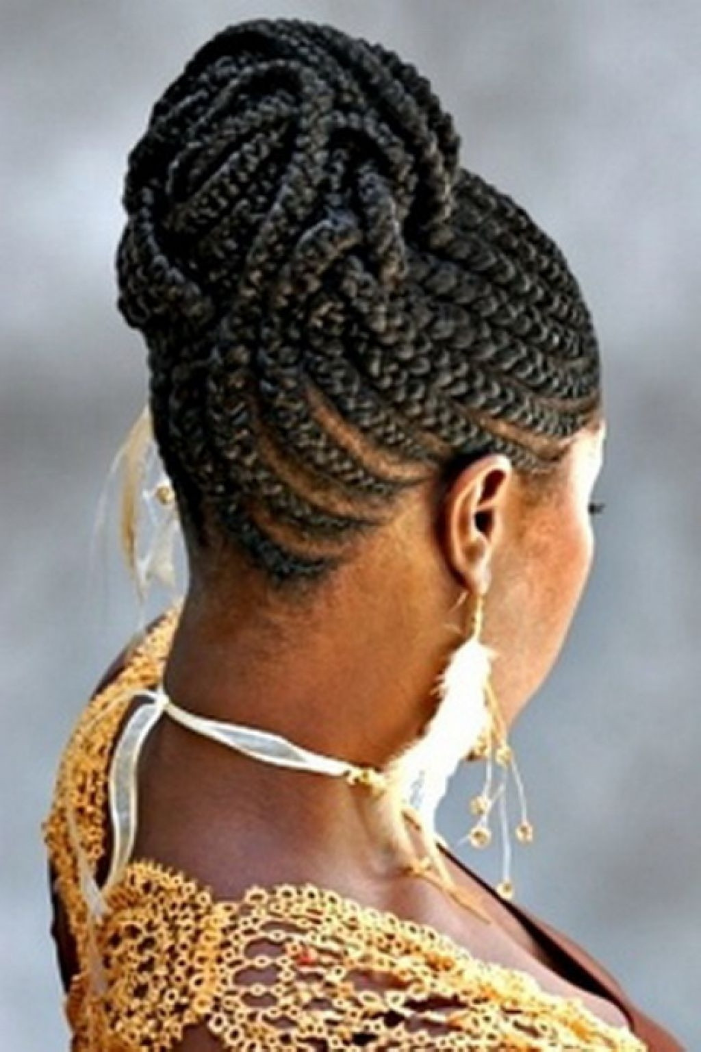 Pictures Of Updo Cornrow Hairstyles
 15 of Scalp Braids Updo Hairstyles