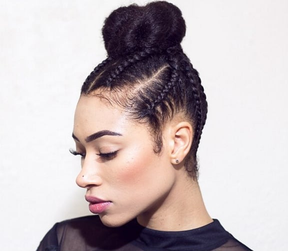 Pictures Of Updo Cornrow Hairstyles
 Cornrow Braids Updo Styles