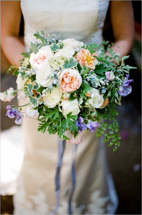 Pictures Of Wedding Flowers
 Picked From The Garden 7 Bouquets Filled With Dreamy