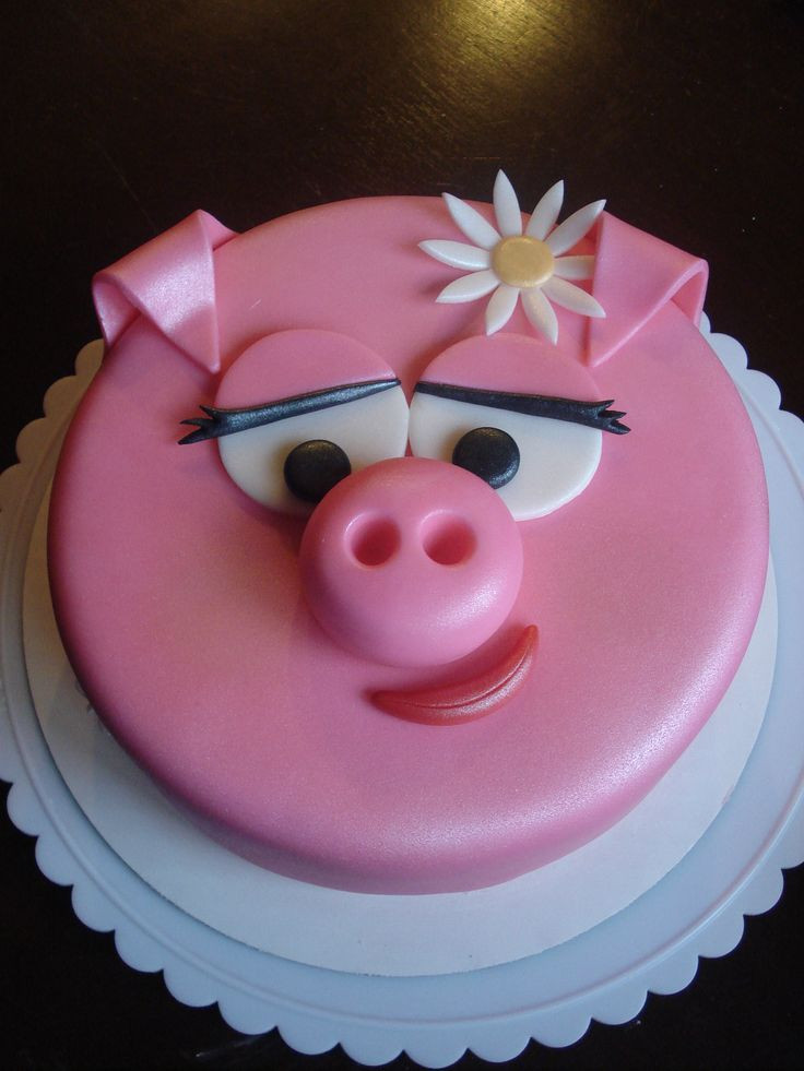 Pig Birthday Cake
 25 best ideas about Piglet cake on Pinterest