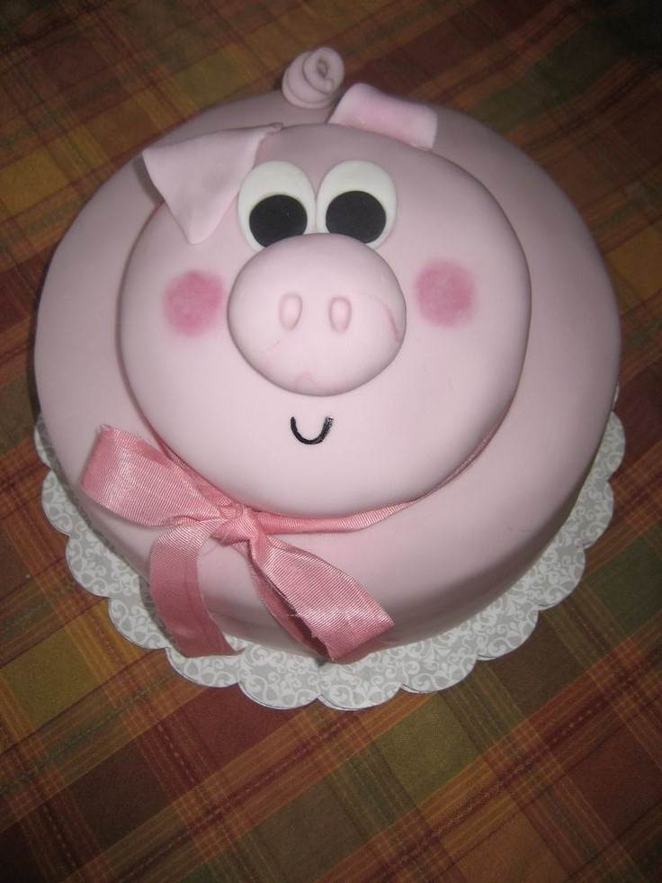 Pig Birthday Cake
 Best 25 Pig birthday cakes ideas on Pinterest