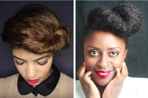Pin Up Hairstyles For Natural Hair
 11 Vintage Inspired Styles That Are Perfect For Natural Hair