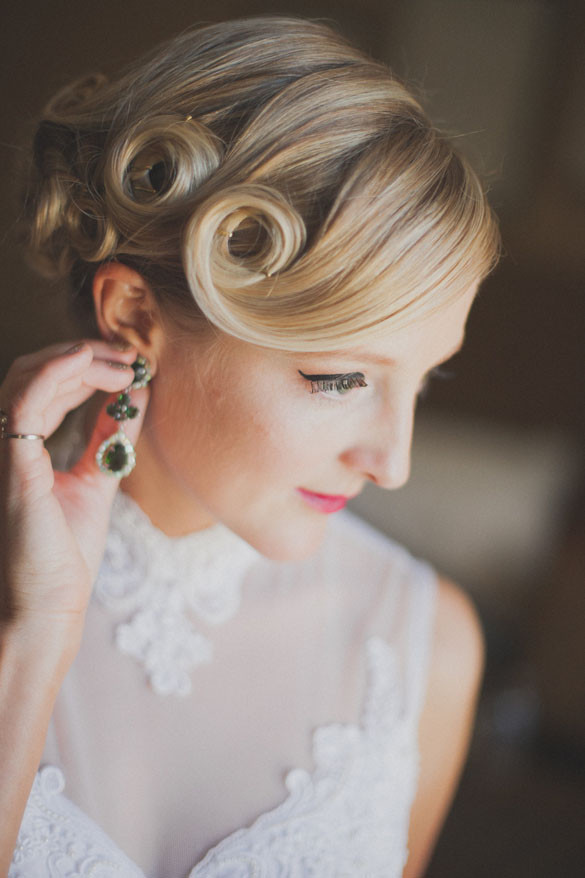 Pin Up Wedding Hairstyles
 57 Vintage Wedding Hairstyles You Love To Try MagMent