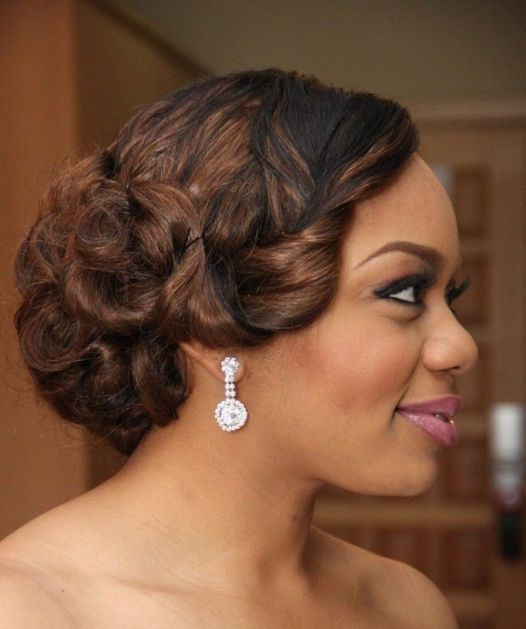 Pin Up Wedding Hairstyles
 20 Gorgeous Black Wedding Hairstyles