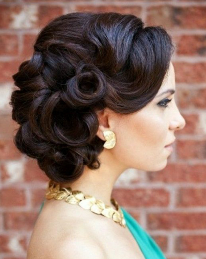Pin Up Wedding Hairstyles
 Long Hairstyle For Women 2014 Updos Classic