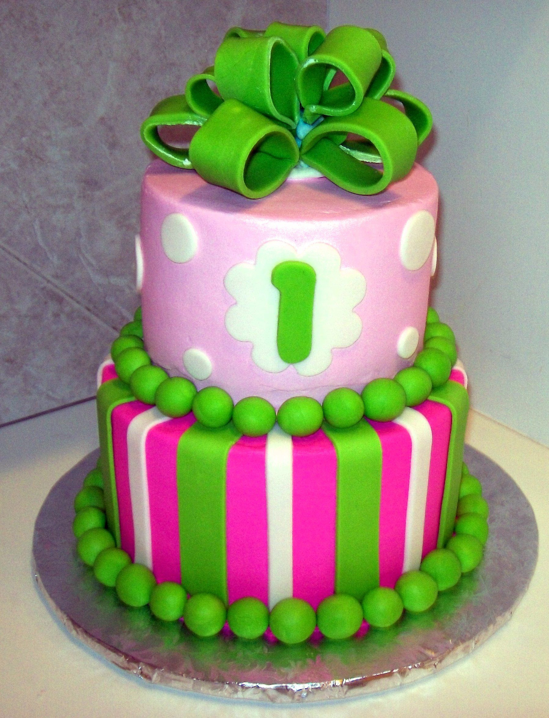 Pink And Green Birthday Cake
 pink and green birthday Google Search