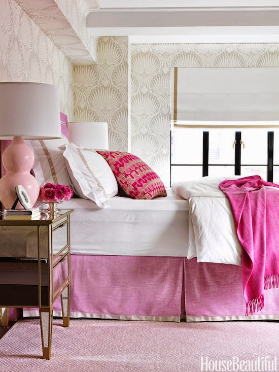 Pink Master Bedroom
 The Zhush Home Tour NYC Dream Apartment