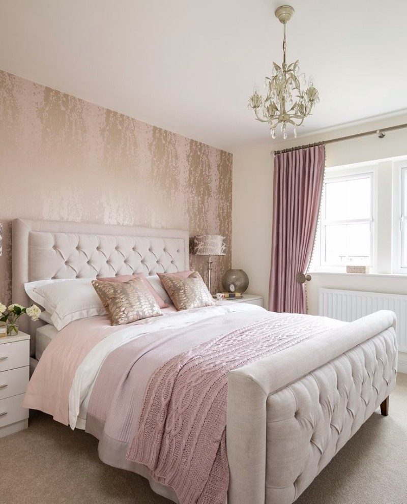 Pink Master Bedroom
 Bedroom Inspiration 10 Charming Bedrooms in Millennial