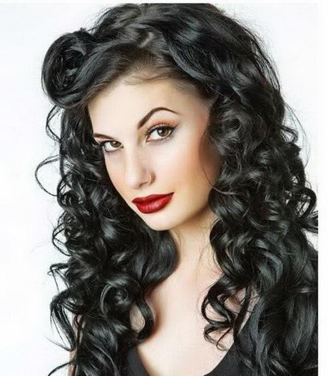 Pinned Up Hairstyles For Long Hair
 Pin up hairstyles long hair