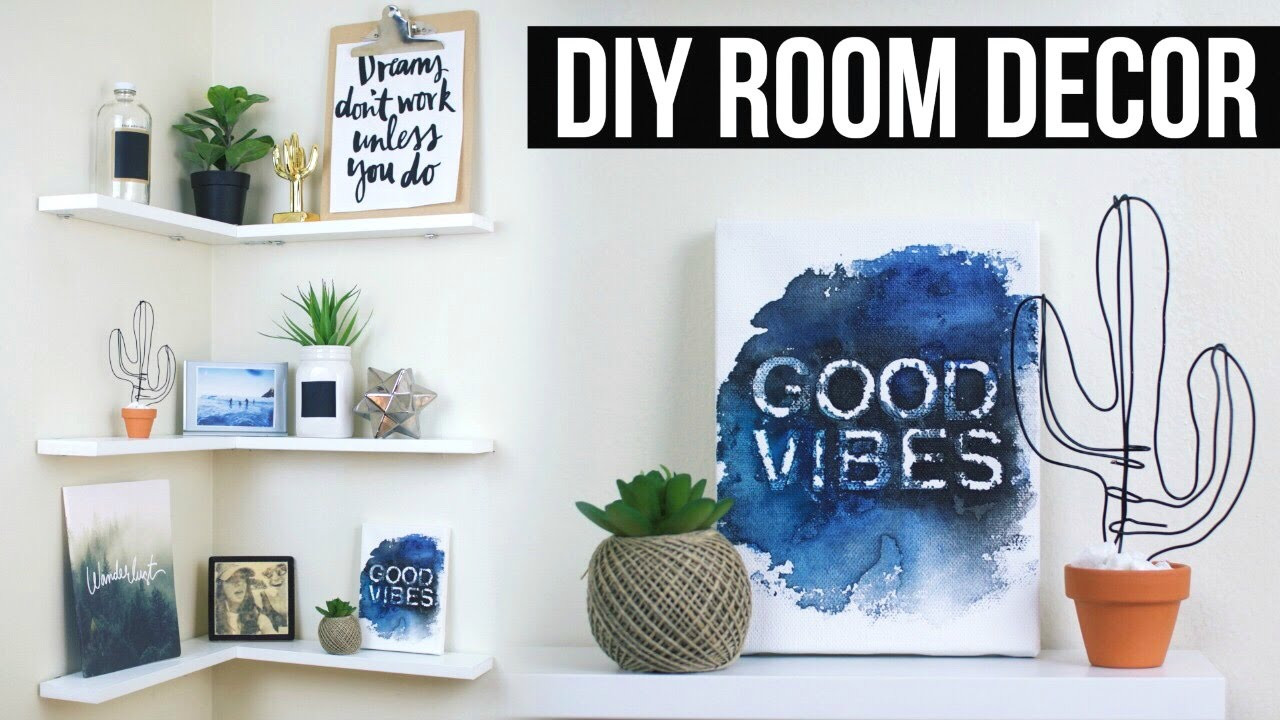 Pinterest Home Decor DIY
 DIY Floating Shelves Room Decor