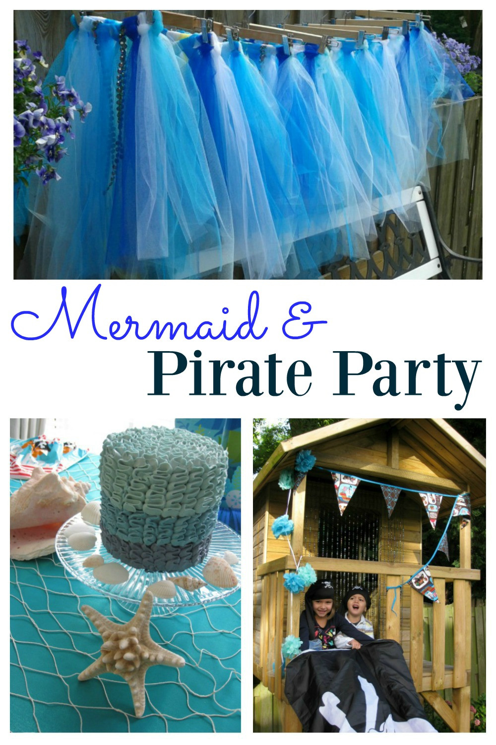 Pirate And Mermaid Party Ideas
 Mermaid and Pirate Party