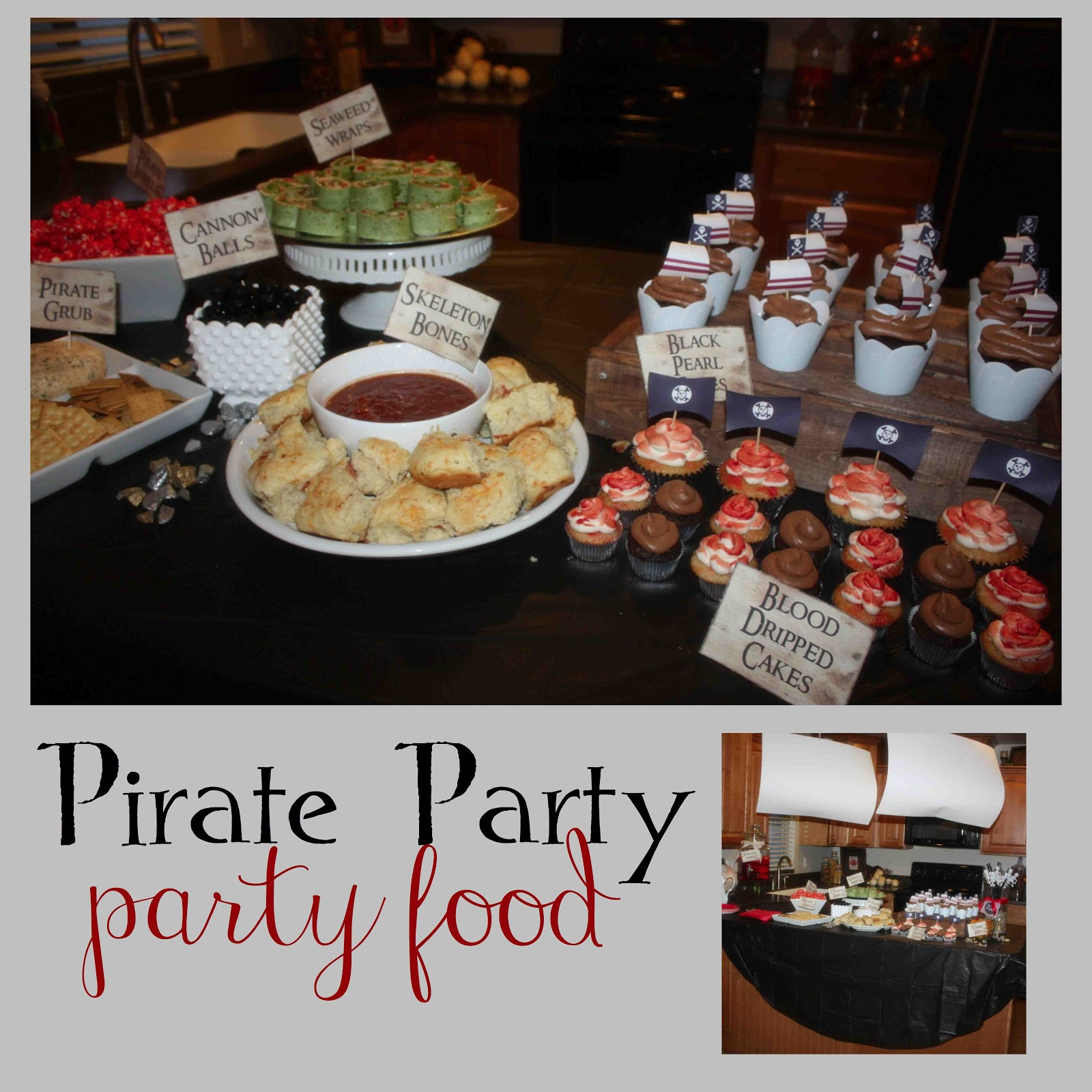 Pirate Birthday Party Food Ideas
 just Sweet and Simple Kids Pirate Party