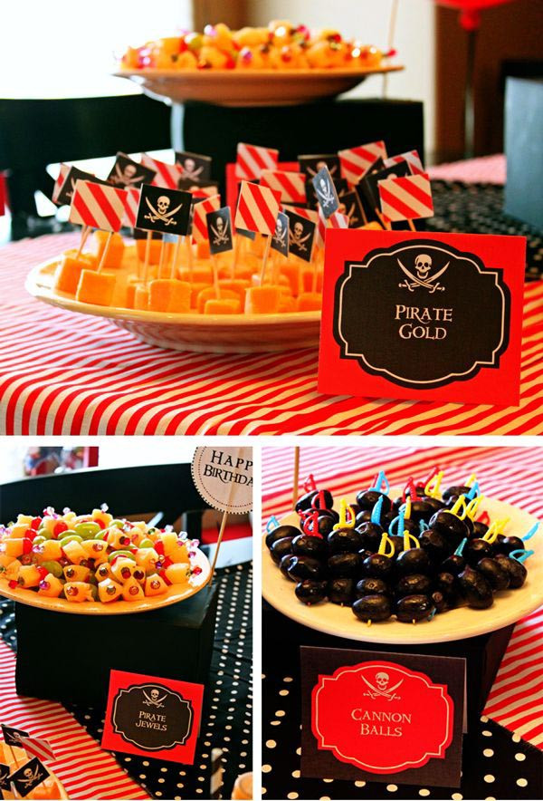 Pirate Birthday Party Food Ideas
 Pirate Party Food Ideas