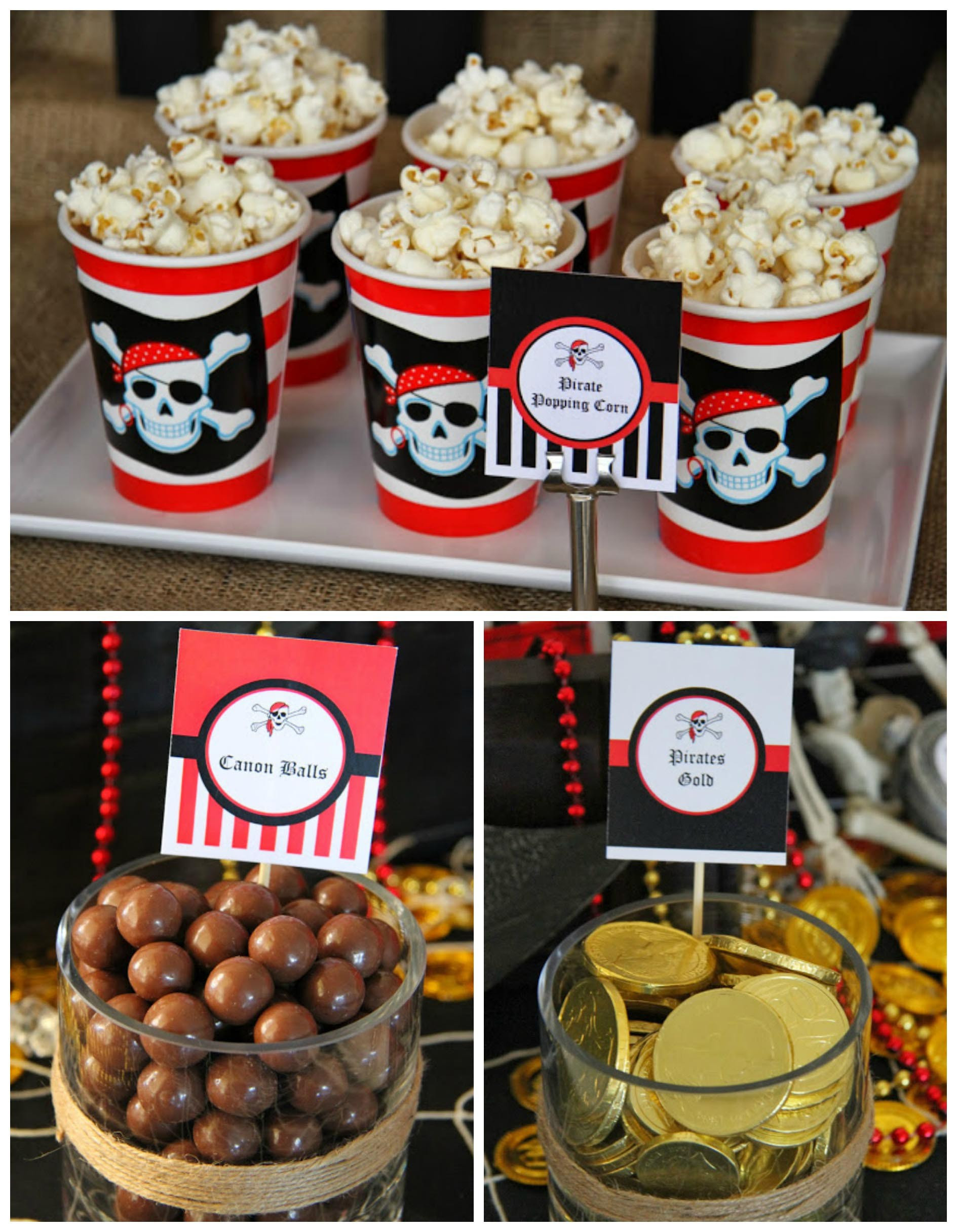 Pirate Birthday Party Food Ideas
 Pirate Party Themed Food