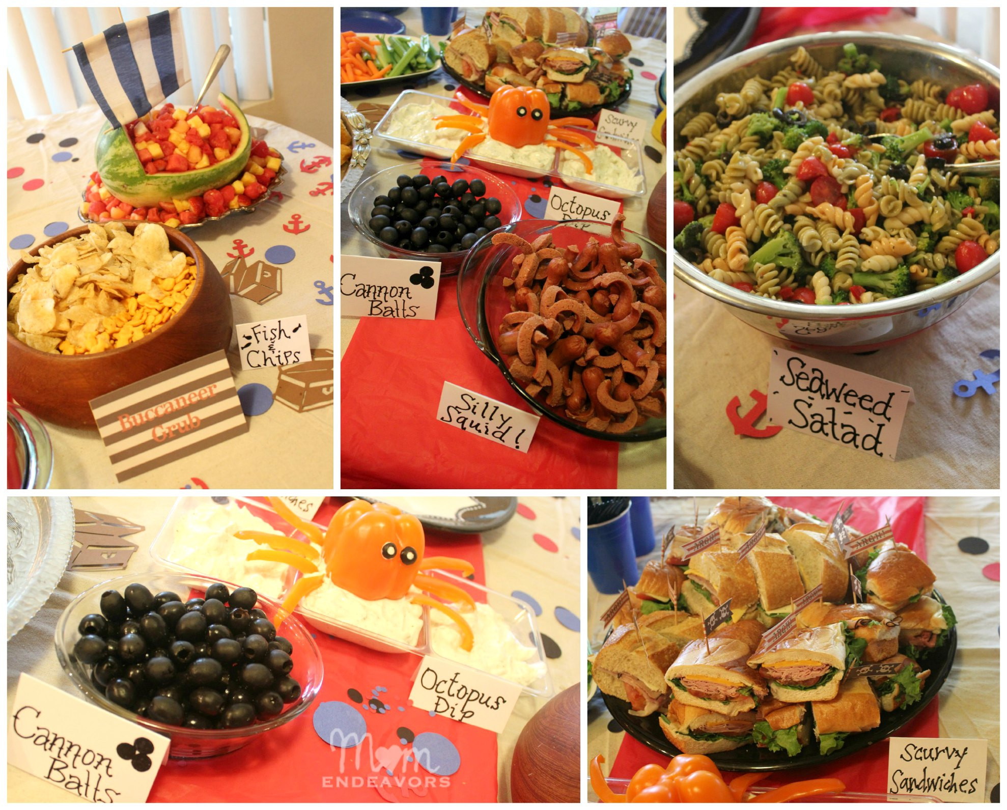 Pirate Birthday Party Food Ideas
 Jake and the Never Land Pirates Birthday Party Food