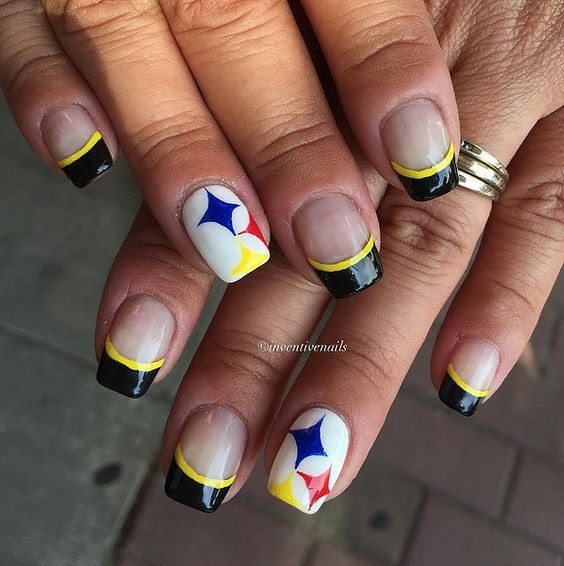 Pittsburgh Steelers Nail Designs
 30 Super Bowl Nail Art Ideas That Are Major Wins